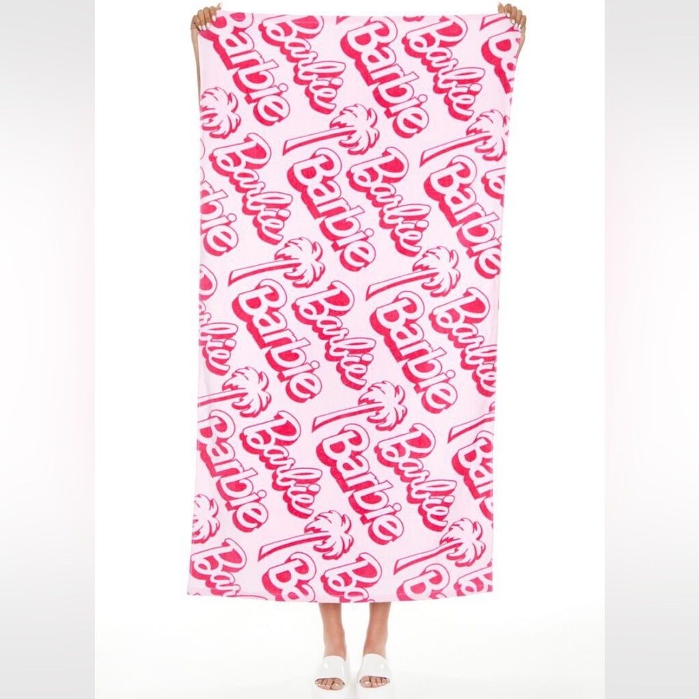 NWT FOREVER 21 BARBIE Beach towel